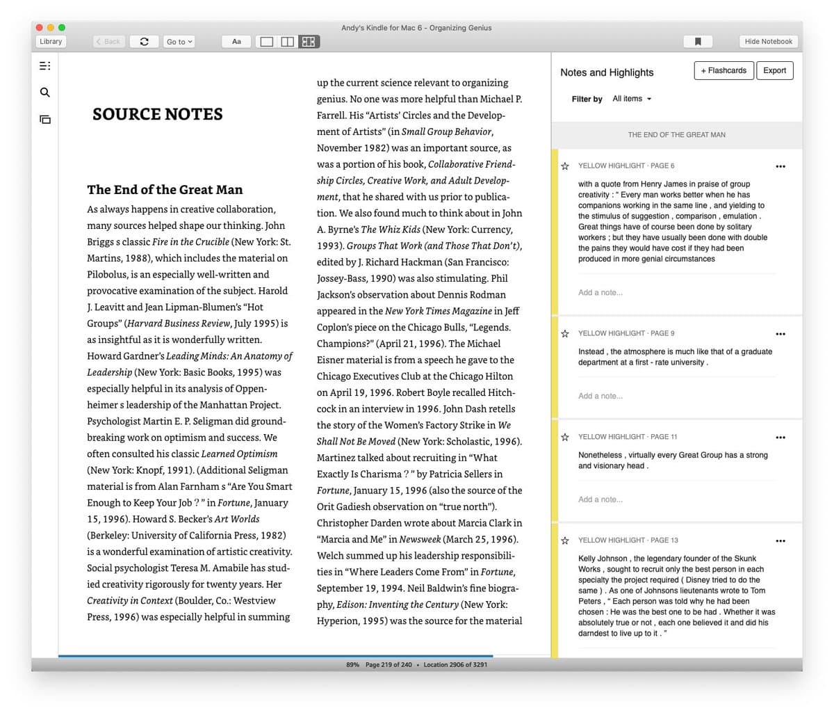 Andy's reading notes. Image from Andy Matuschak.