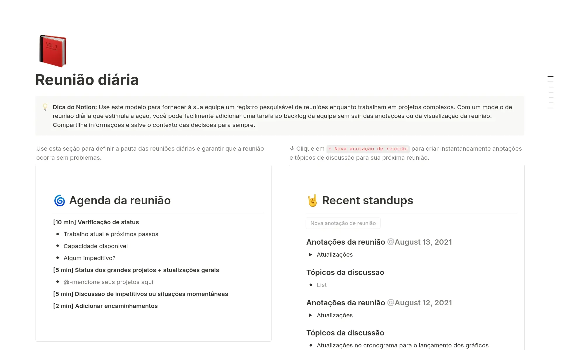 Imagem da coleção top-10-team-sync-templates-in-notion